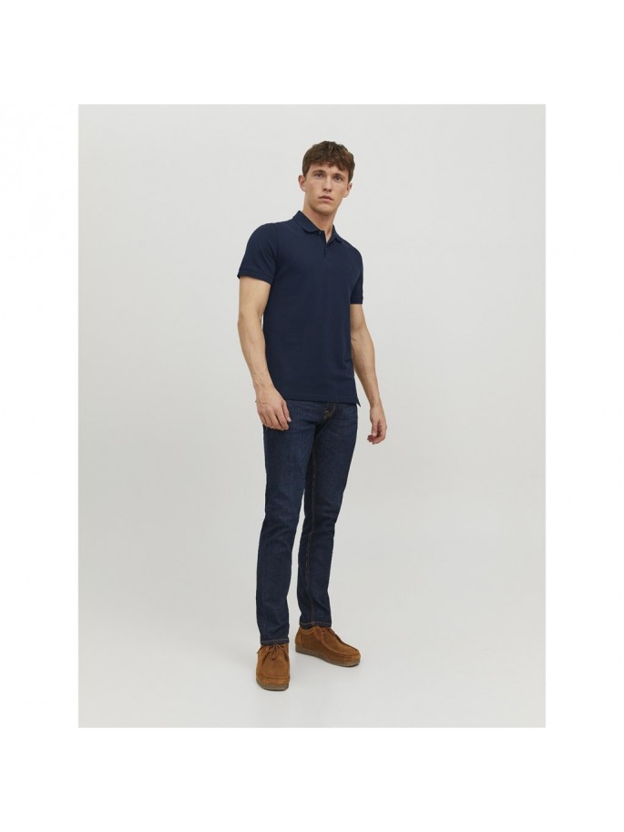 JJEBASIC POLO SS NOOS AZUL MARINO