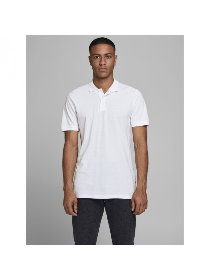 JJEBASIC POLO SS NOOS BLANCO
