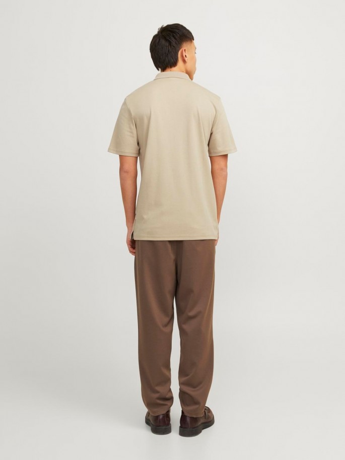 Jack & Jones CRODNEY SS POLO Color Beige