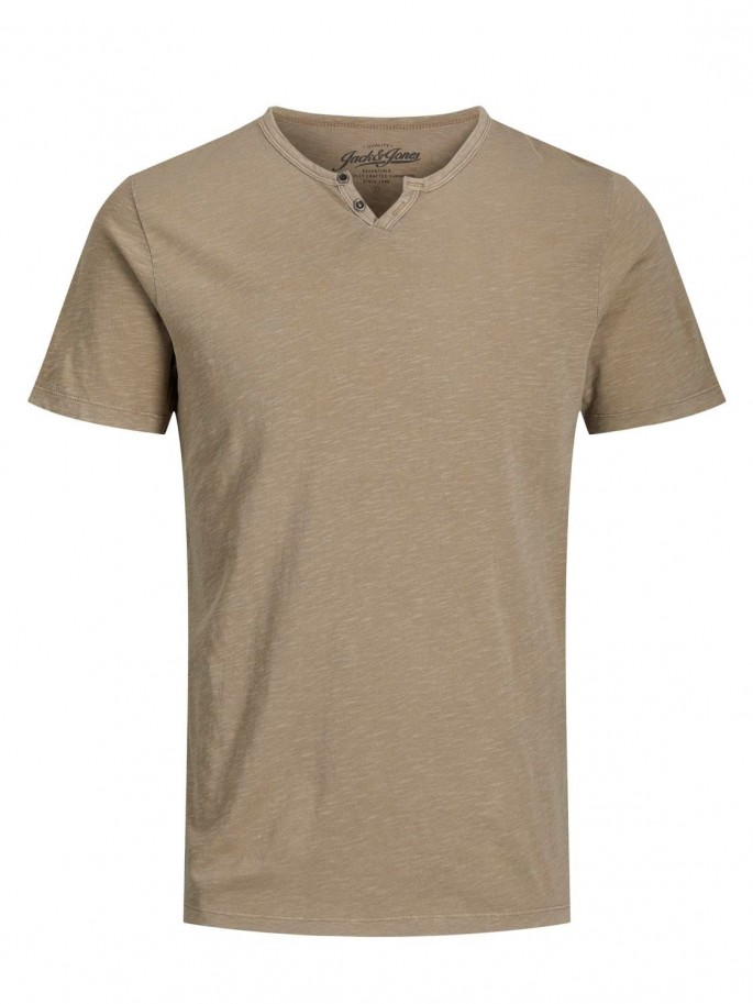 Jack & Jones SPLIT NECK Camiseta...