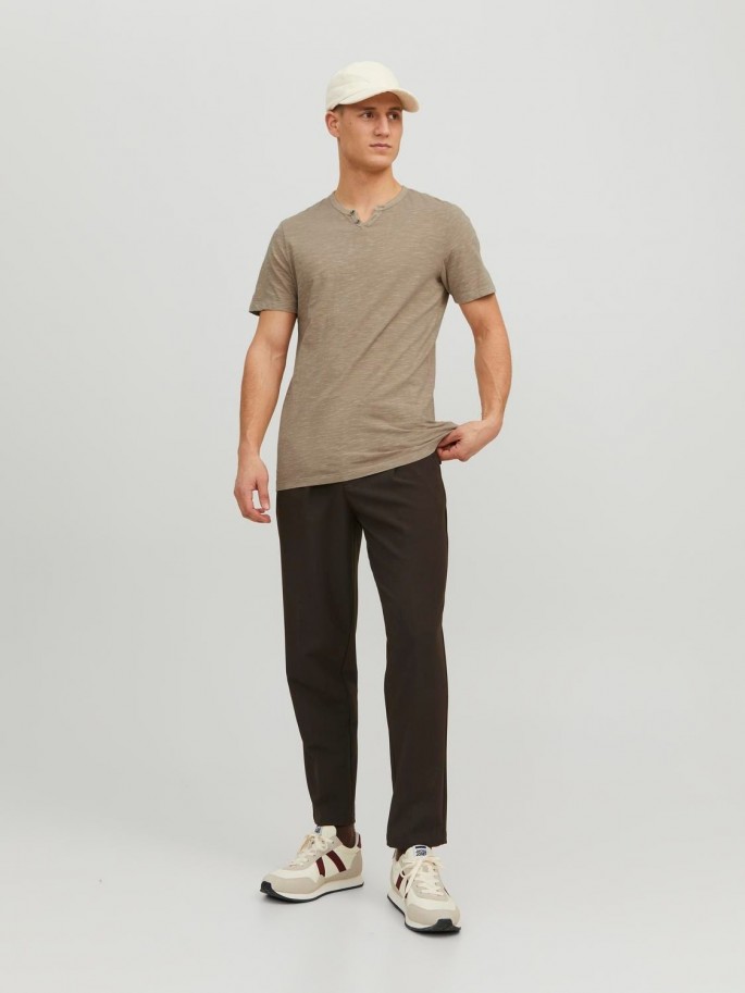 Jack & Jones SPLIT NECK Camiseta...