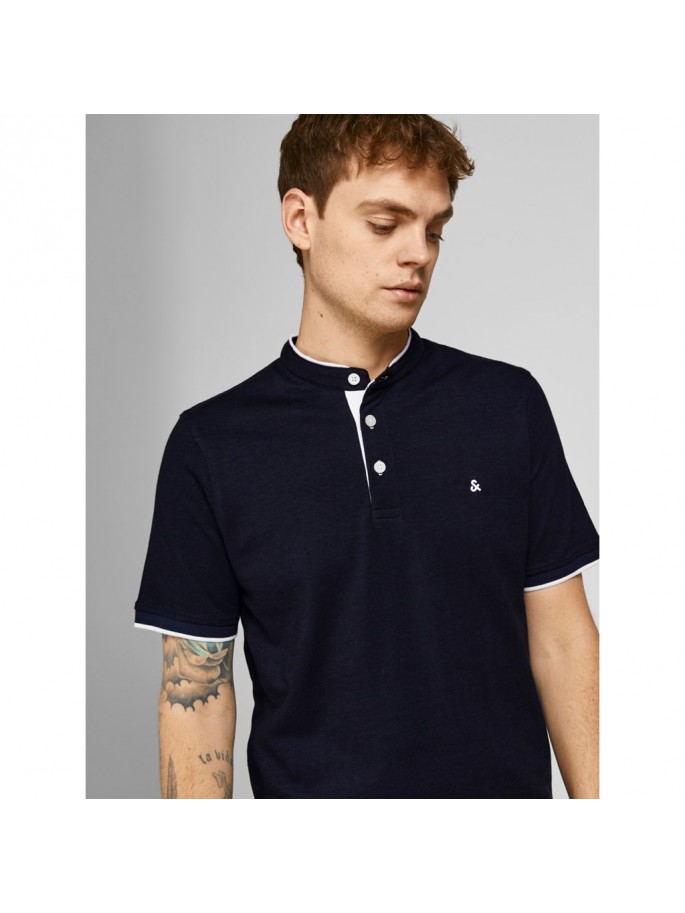 JJEPAULOS MAO POLO SS NOOS AZUL OSCURO JJEPAULOS MAO POLO SS NOOS AZUL OSCURO