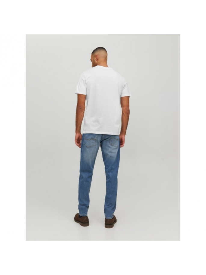 JJEORGANIC BASIC TEE SS V NOOS BLANCO JJEORGANIC BASIC TEE SS V NOOS BLANCO