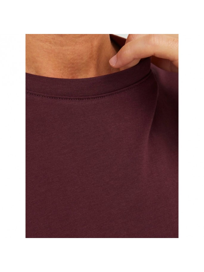 JJEORGANIC BASIC TEE SS O NOOS GRANATE JJEORGANIC BASIC TEE SS O NOOS GRANATE
