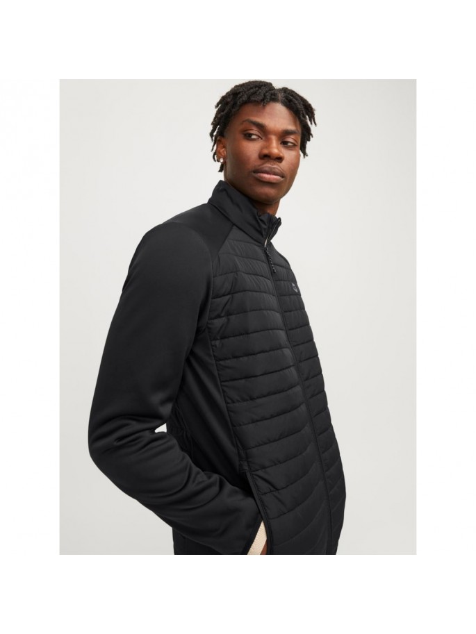 JJEMULTI QUILTED COLLAR NOOS NEGRO JJEMULTI QUILTED COLLAR NOOS NEGRO