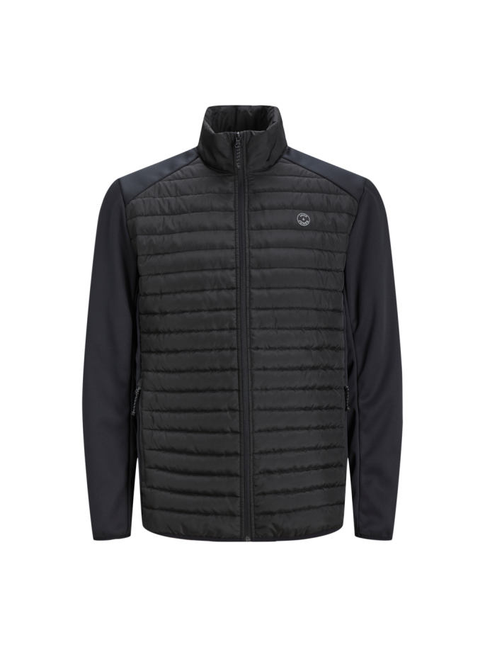 JJEMULTI QUILTED COLLAR NOOS NEGRO JJEMULTI QUILTED COLLAR NOOS NEGRO