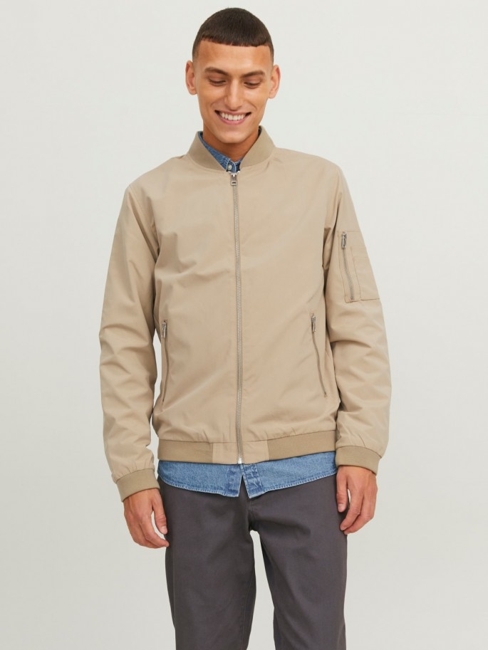 JJERUSH BOMBER NOOS BEIGE