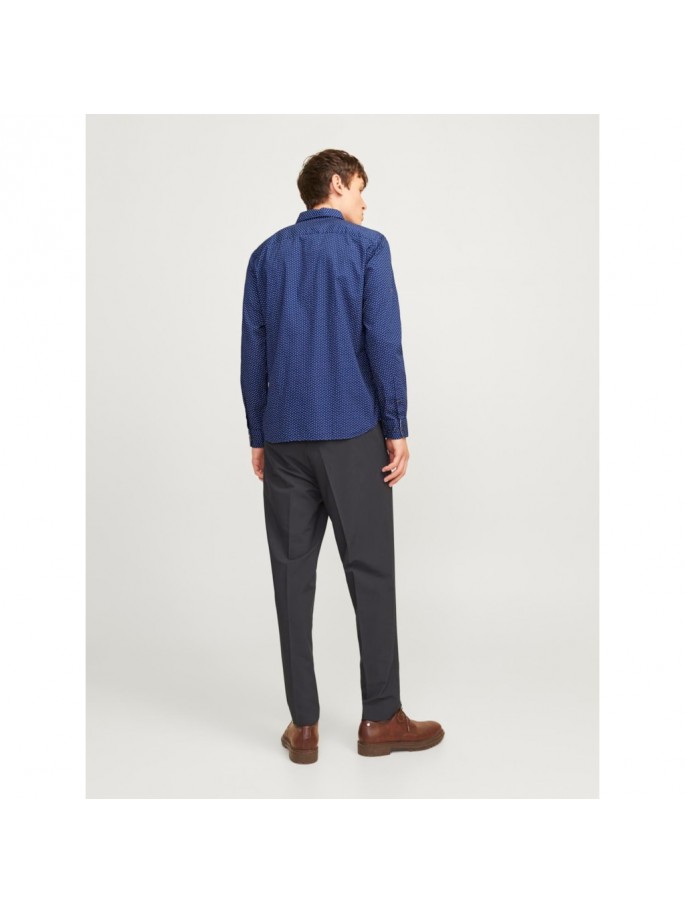 JJEREMY DETAIL SHIRT LS NOOS AZUL ACERO JJEREMY DETAIL SHIRT LS NOOS AZUL ACERO