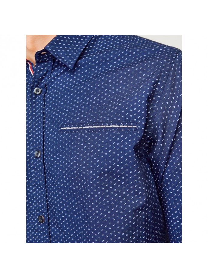 JJEREMY DETAIL SHIRT LS NOOS AZUL ACERO JJEREMY DETAIL SHIRT LS NOOS AZUL ACERO