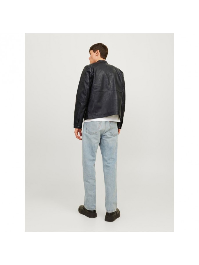 JJEDYLAN PU BIKER JACKET NOOS NEGRO JJEDYLAN PU BIKER JACKET NOOS NEGRO