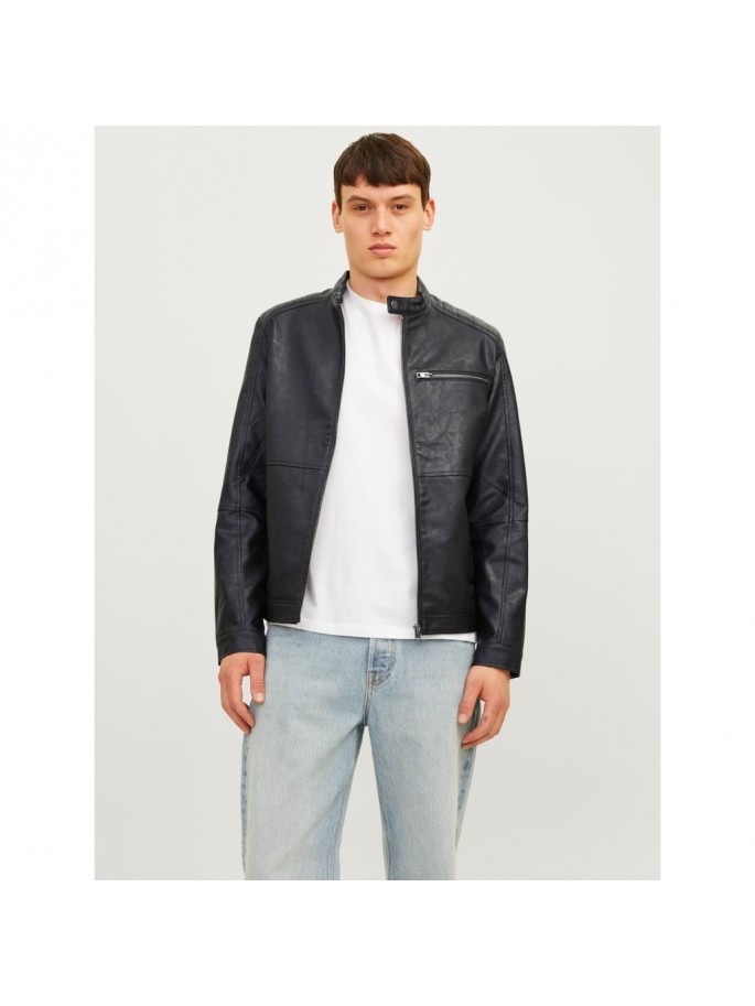 JJEDYLAN PU BIKER JACKET...