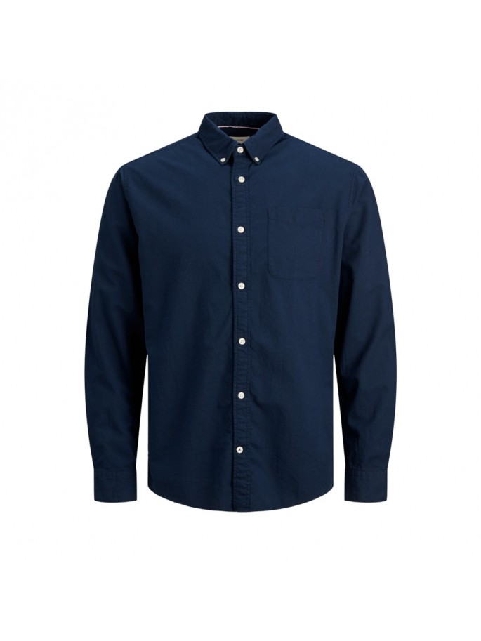 JJEOXFORD SHIRT LS NOOS AZUL MARINO JJEOXFORD SHIRT LS NOOS AZUL MARINO