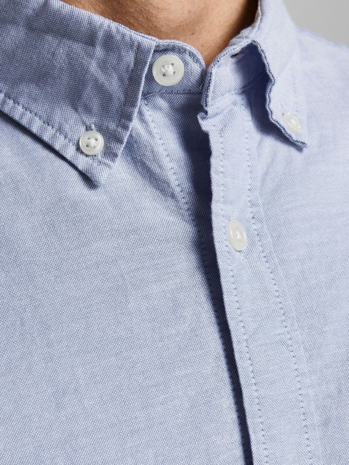 JJEOXFORD SHIRT LS NOOS AZUL CLARO JJEOXFORD SHIRT LS NOOS AZUL CLARO