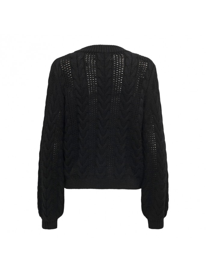 ONLRUBINA LS CABLE O-NECK NOOS NEGRO ONLRUBINA LS CABLE O-NECK NOOS NEGRO