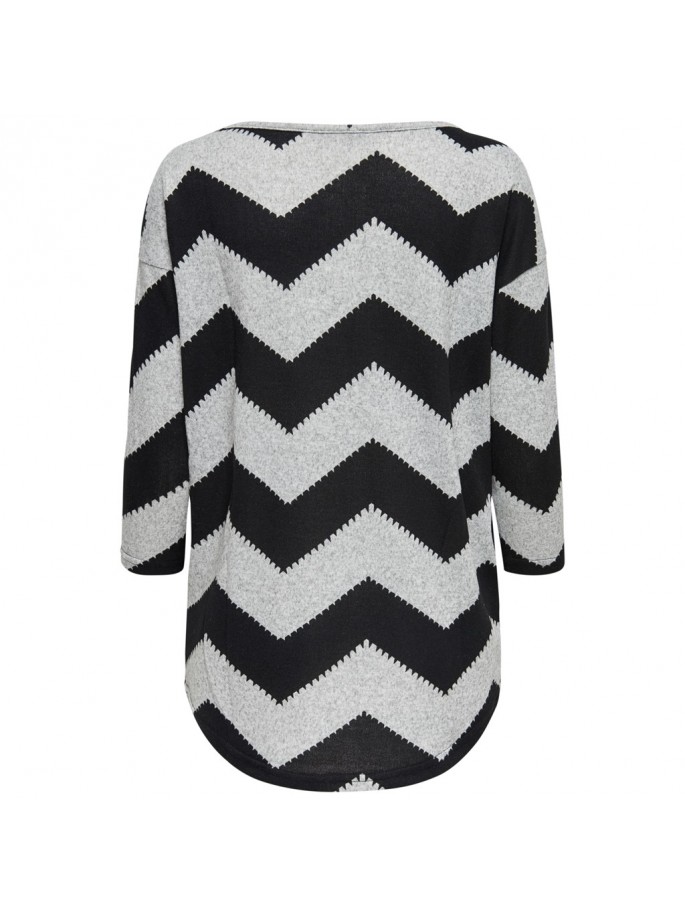 ONLELCOS 4/5 AOP TOP JRS NOOS GRIS CLARO