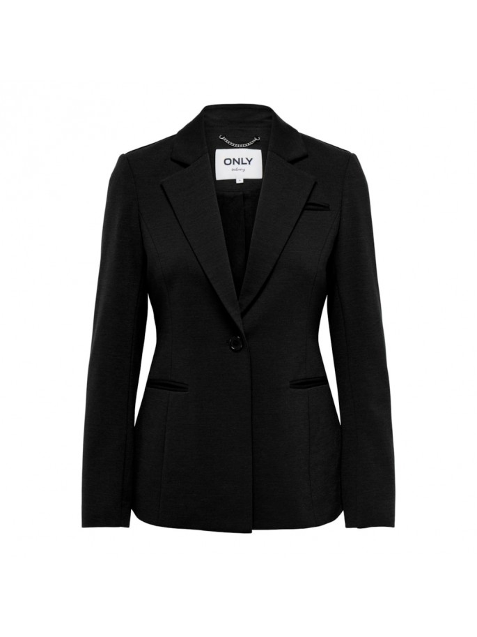 ONLPEACH L/S FIT BLAZER T NOOS NEGRO