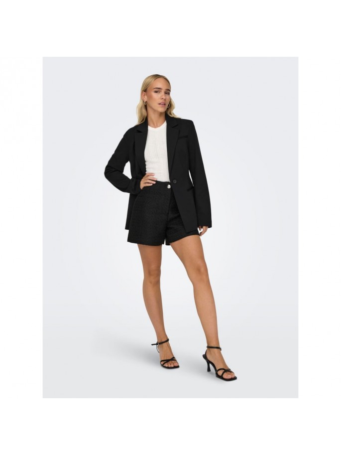 ONLPEACH L/S FIT BLAZER T NOOS NEGRO