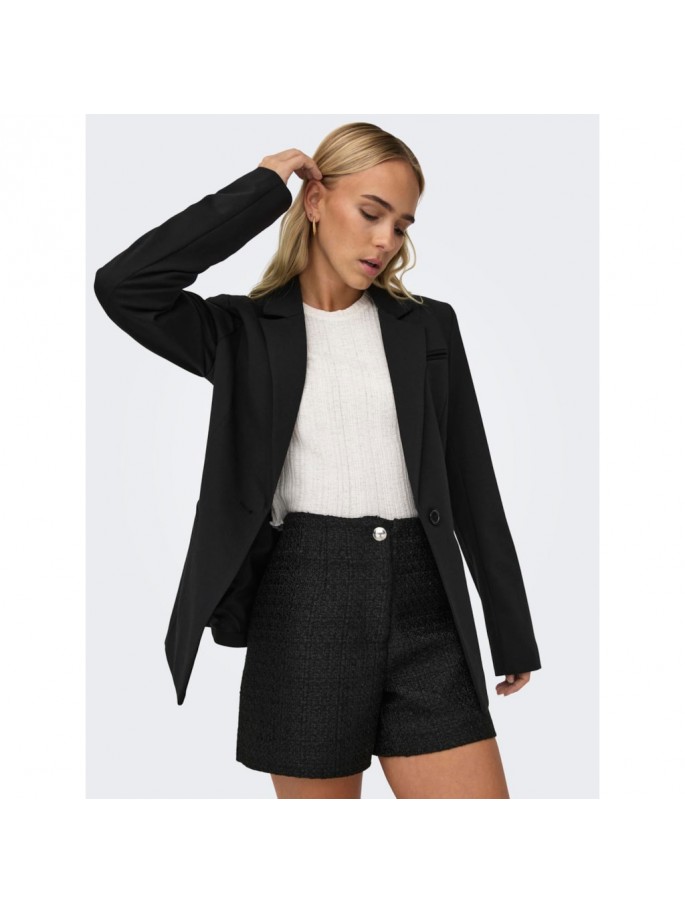 ONLPEACH L/S FIT BLAZER T NOOS NEGRO