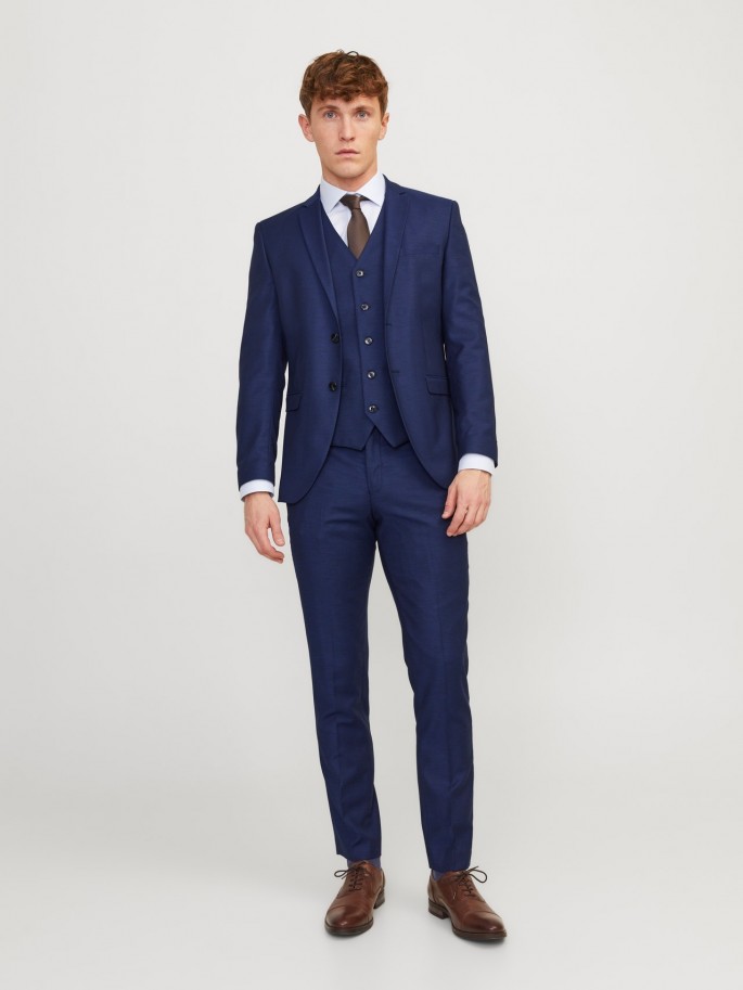 JPRSOLARIS WAISTCOAT NOOS AZUL OSCURO JPRSOLARIS WAISTCOAT NOOS AZUL OSCURO