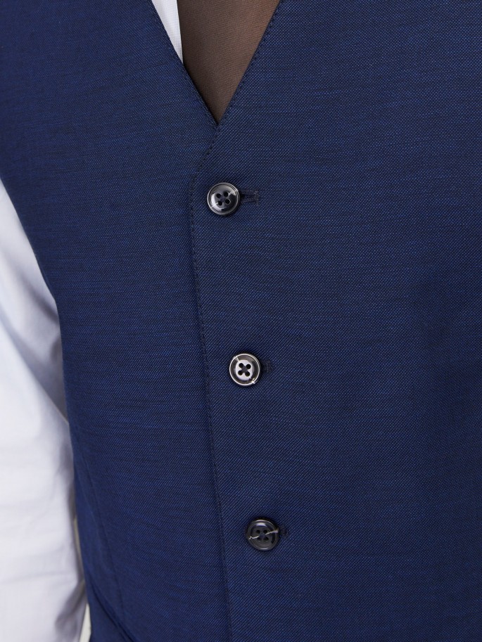 JPRSOLARIS WAISTCOAT NOOS AZUL OSCURO JPRSOLARIS WAISTCOAT NOOS AZUL OSCURO