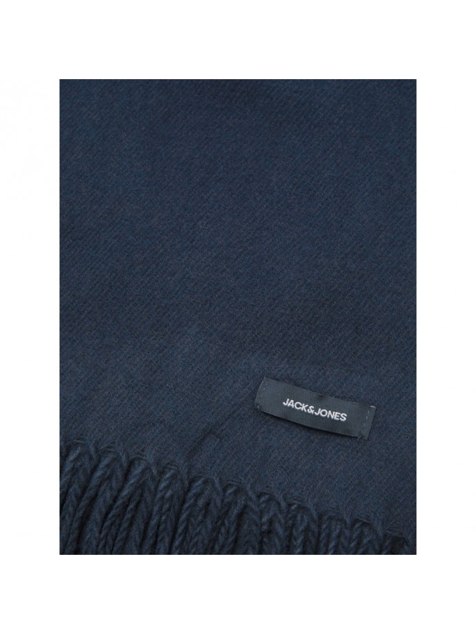 JACSOLID WOVEN SCARF NOOS AZUL MARINO