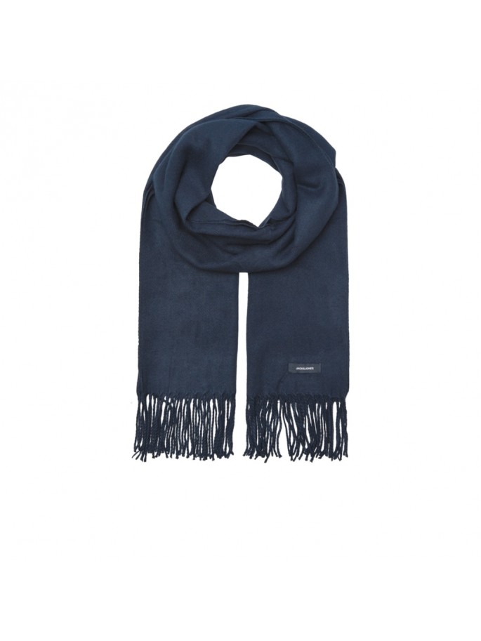 JACSOLID WOVEN SCARF NOOS AZUL MARINO