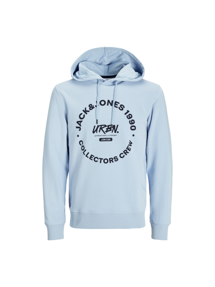 JJSIMON SWEAT HOOD AZUL CLARO