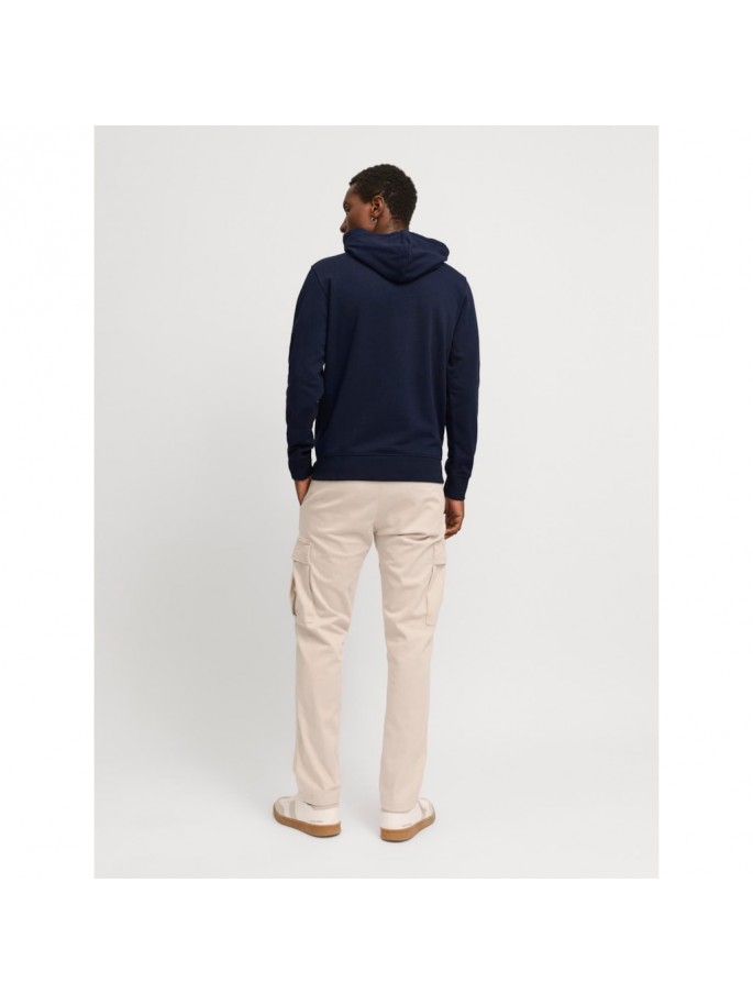 JJSIMON SWEAT HOOD AZUL OSCURO JJSIMON SWEAT HOOD AZUL OSCURO