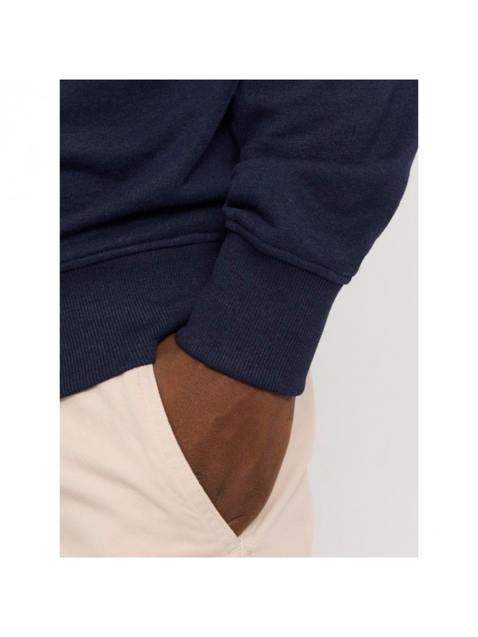 JJSIMON SWEAT HOOD AZUL OSCURO JJSIMON SWEAT HOOD AZUL OSCURO