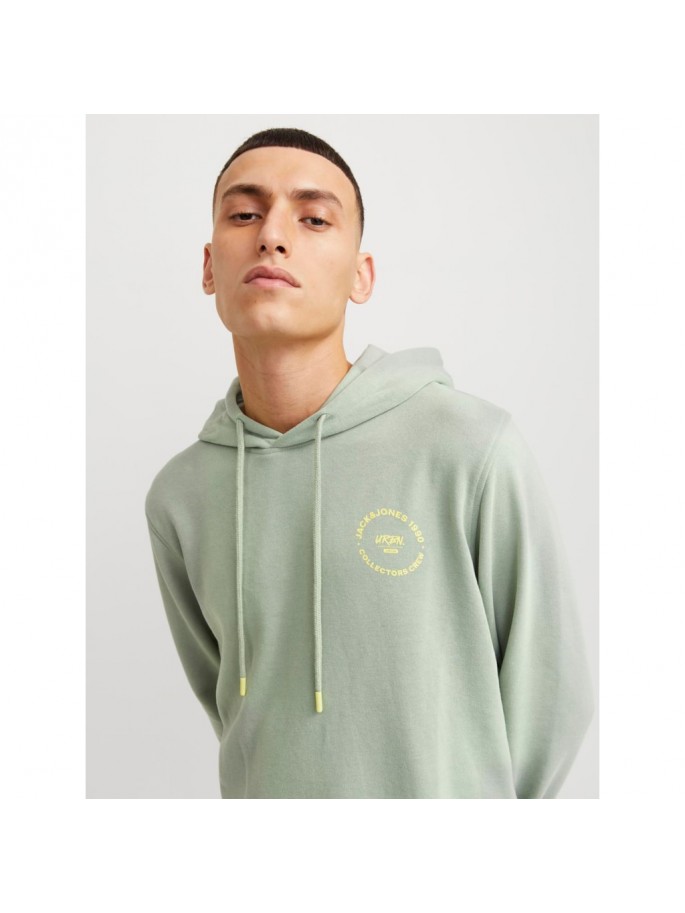 JJSIMON SWEAT HOOD VERDE AZULADO JJSIMON SWEAT HOOD VERDE AZULADO