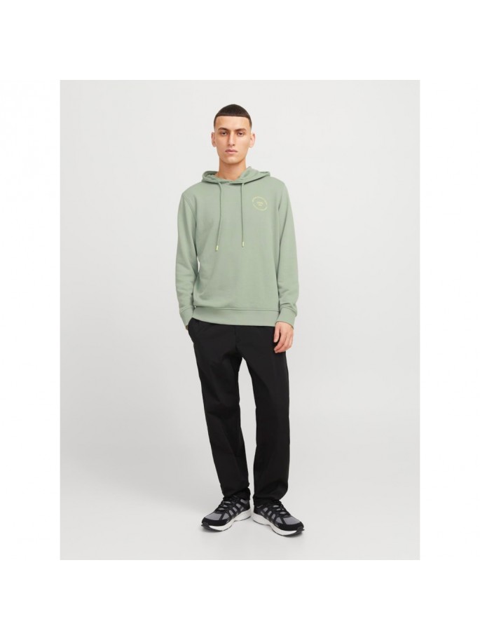 JJSIMON SWEAT HOOD VERDE AZULADO JJSIMON SWEAT HOOD VERDE AZULADO