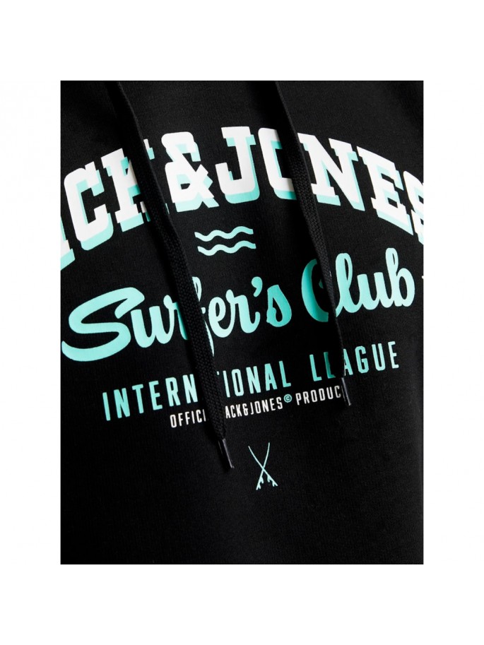 JJELOGO SWEAT HOOD 2 COL  NOOS NEGRO... JJELOGO SWEAT HOOD 2 COL  NOOS NEGRO...