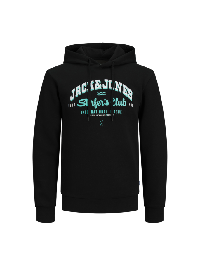 JJELOGO SWEAT HOOD 2 COL  NOOS NEGRO... JJELOGO SWEAT HOOD 2 COL  NOOS NEGRO...