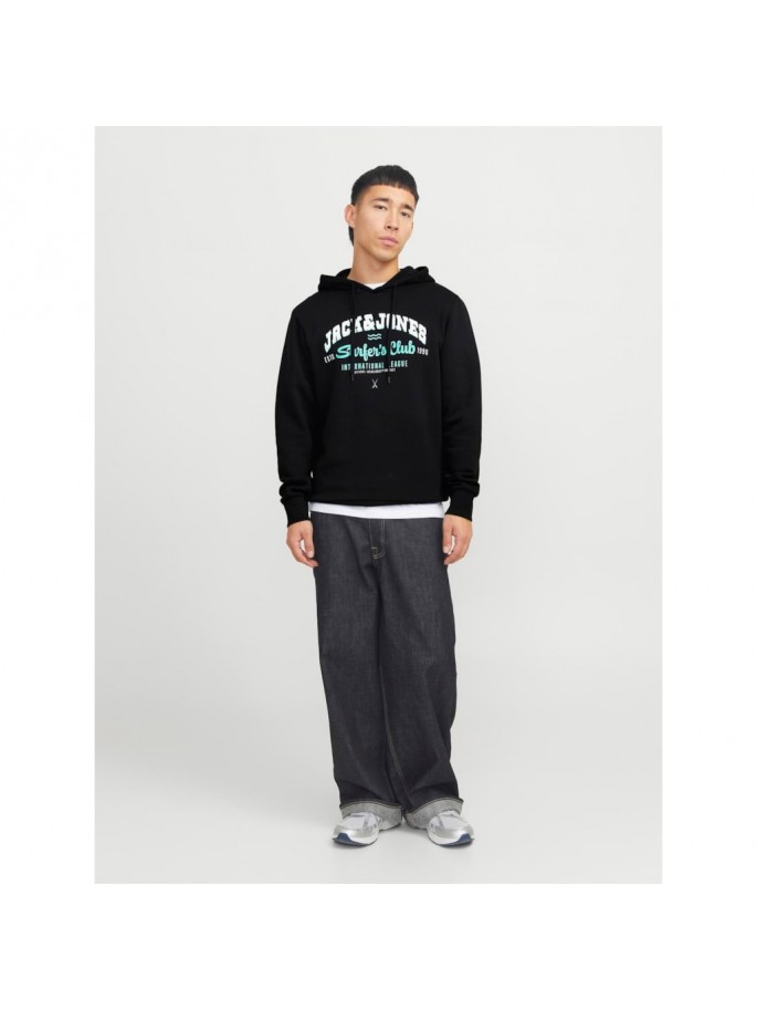 JJELOGO SWEAT HOOD 2 COL  NOOS NEGRO... JJELOGO SWEAT HOOD 2 COL  NOOS NEGRO...