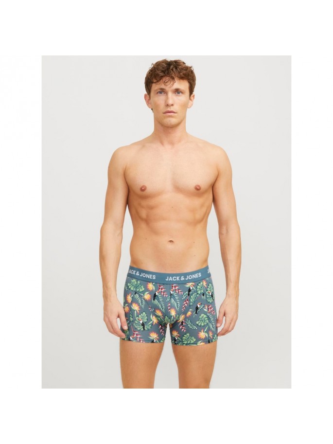 JACFLOWER BIRD TRUNKS 3 PACK S AZUL... JACFLOWER BIRD TRUNKS 3 PACK S AZUL...