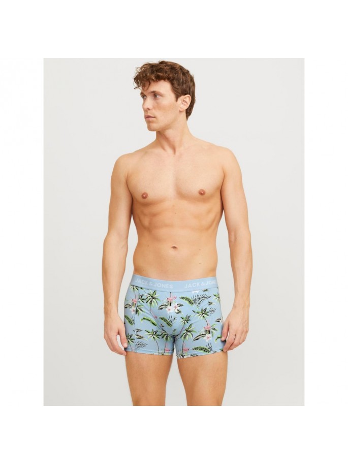 JACFLOWER BIRD TRUNKS 3 PACK S AZUL... JACFLOWER BIRD TRUNKS 3 PACK S AZUL...