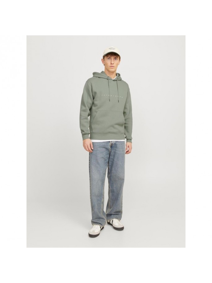 JJESTAR JJ SWEAT HOOD NOOS VERDE AZULADO JJESTAR JJ SWEAT HOOD NOOS VERDE AZULADO