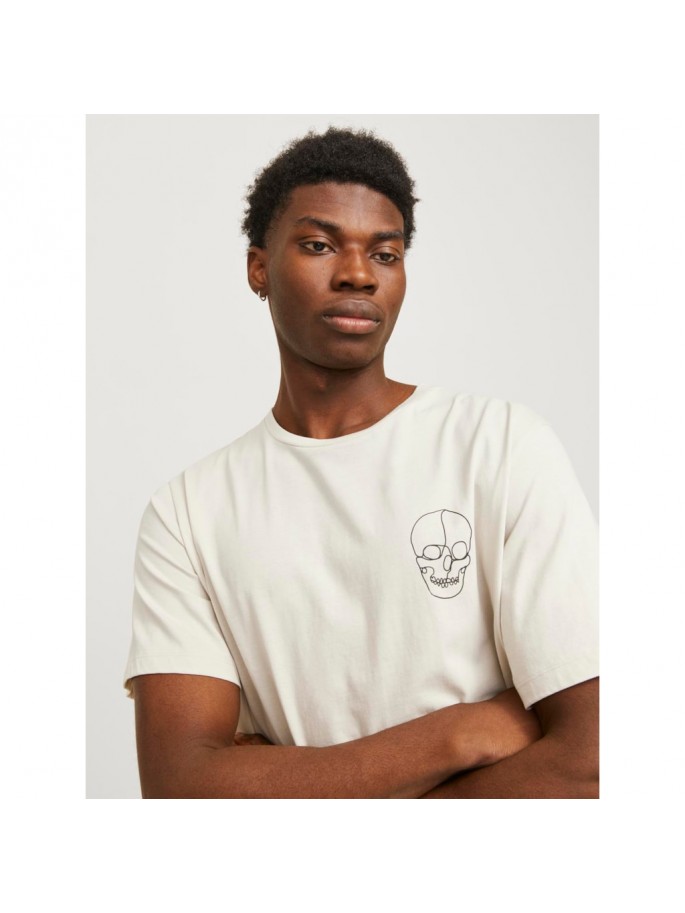 JJBROWN TEE SS CREW NECK GRIS JJBROWN TEE SS CREW NECK GRIS