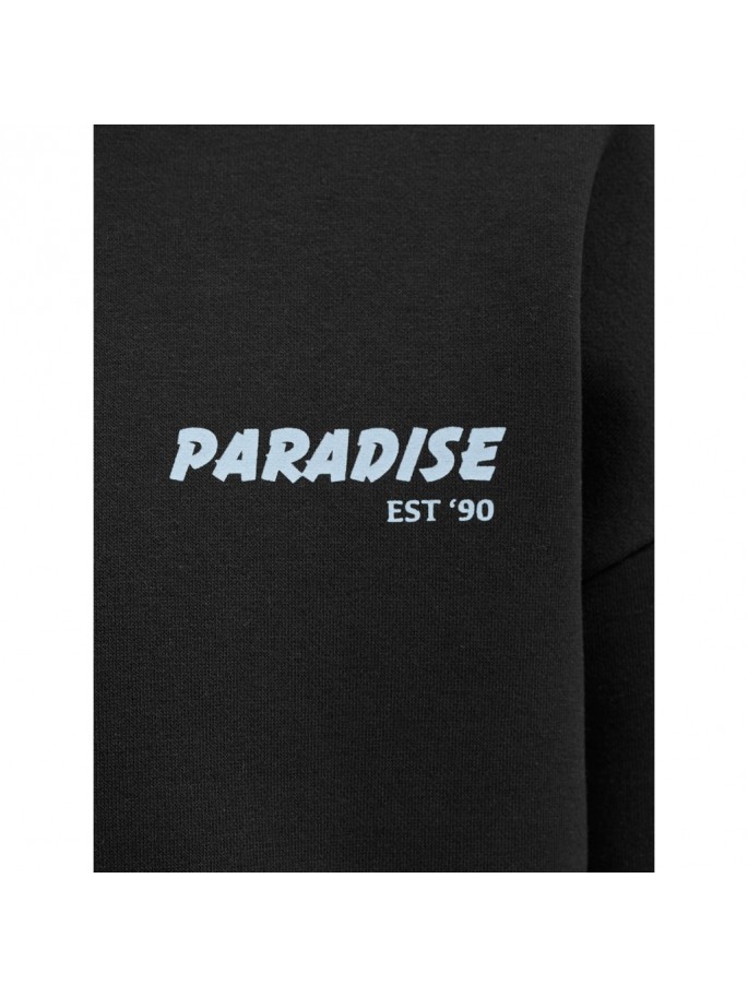 JJCHARGE PRINTED SWEAT CREW NE NEGRO