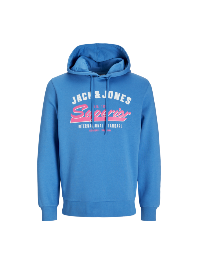 JJELOGO SWEAT HOOD 2 COL  NOOS AZUL...