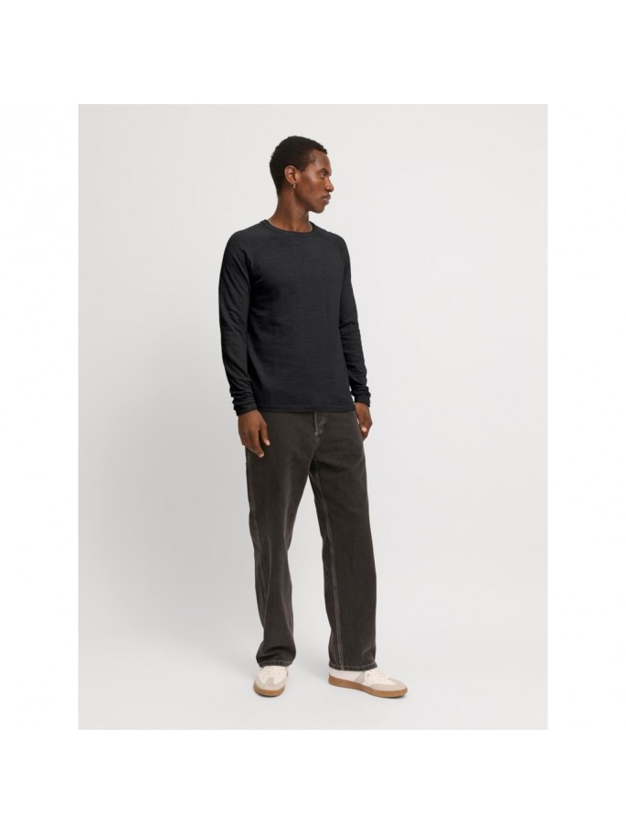JJEBREEZE KNIT CREW NECK SN NEGRO JJEBREEZE KNIT CREW NECK SN NEGRO