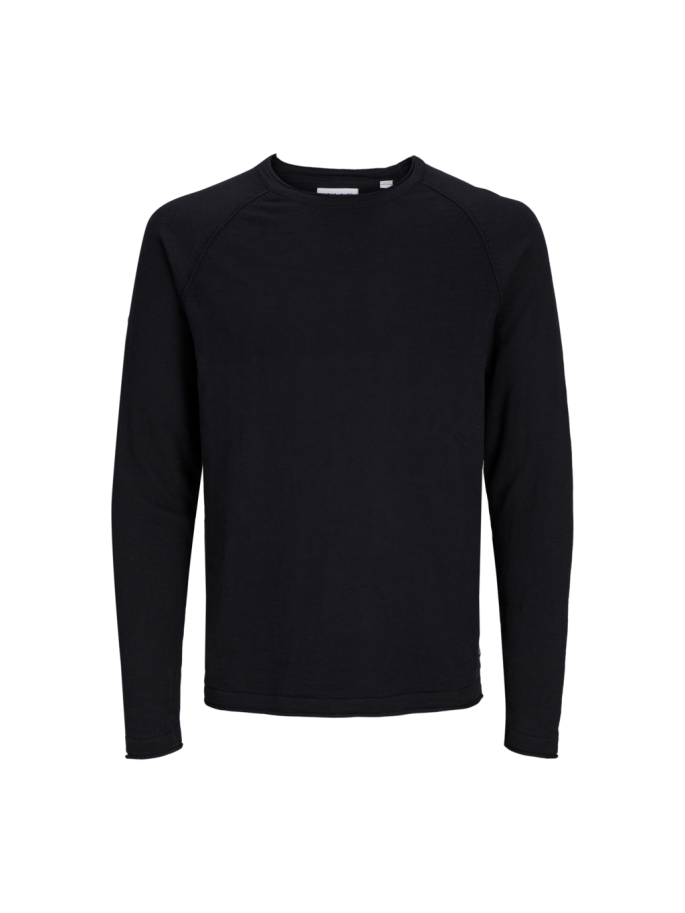 JJEBREEZE KNIT CREW NECK SN NEGRO JJEBREEZE KNIT CREW NECK SN NEGRO