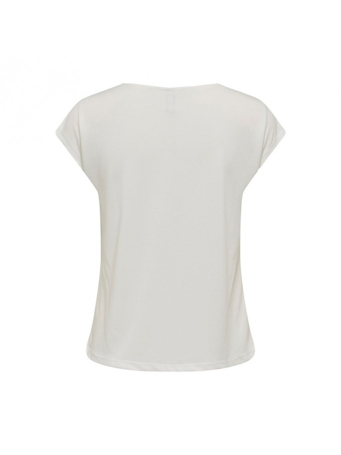 ONLFREE S/S MODAL V-NECK  NOOS BLANCO