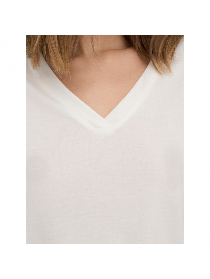 ONLFREE S/S MODAL V-NECK  NOOS BLANCO