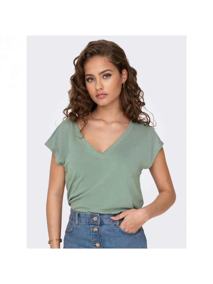 ONLFREE S/S MODAL V-NECK  NOOS VERDE... ONLFREE S/S MODAL V-NECK  NOOS VERDE...