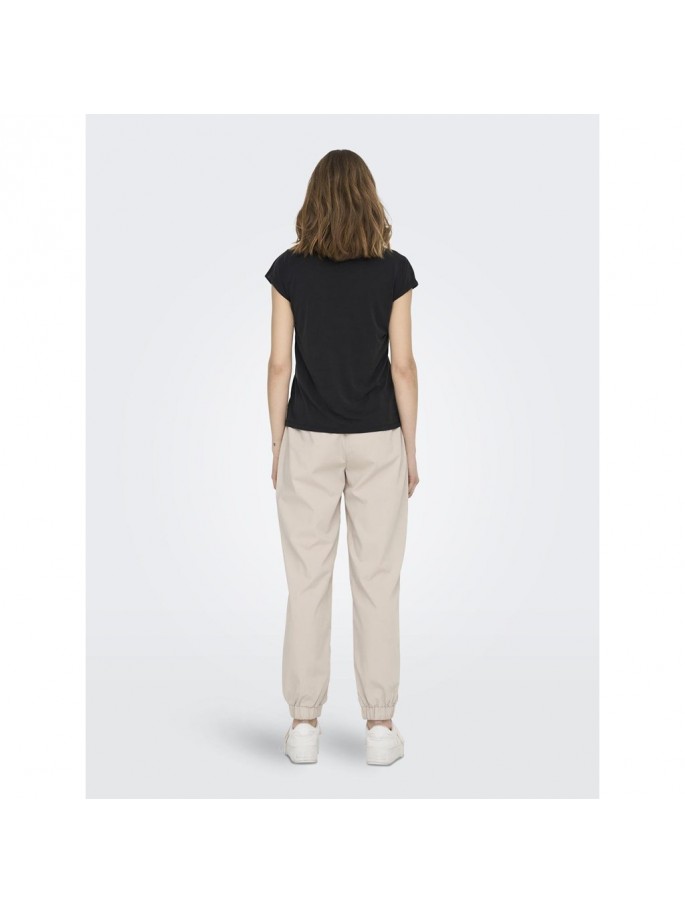 ONLFREE S/S MODAL V-NECK  NOOS NEGRO