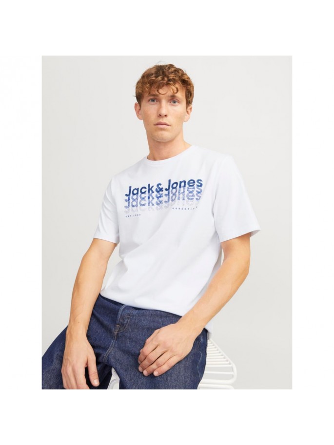 JJTEX TEE SS CREW NECK BLANCO JJTEX TEE SS CREW NECK BLANCO