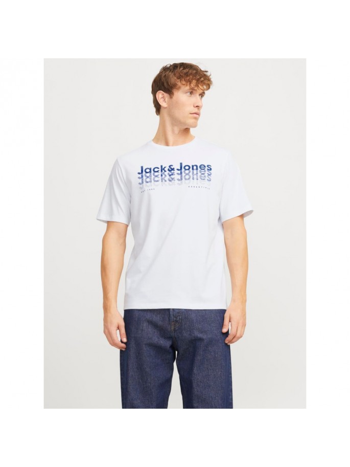 JJTEX TEE SS CREW NECK BLANCO