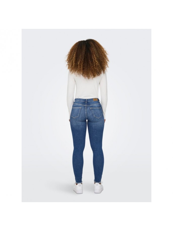 ONLBLUSH MID SK ANK RW DN NOOS AZUL