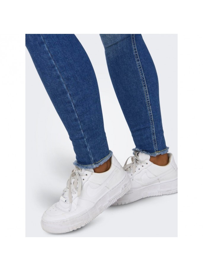 ONLBLUSH MID SK ANK RW DN NOOS AZUL